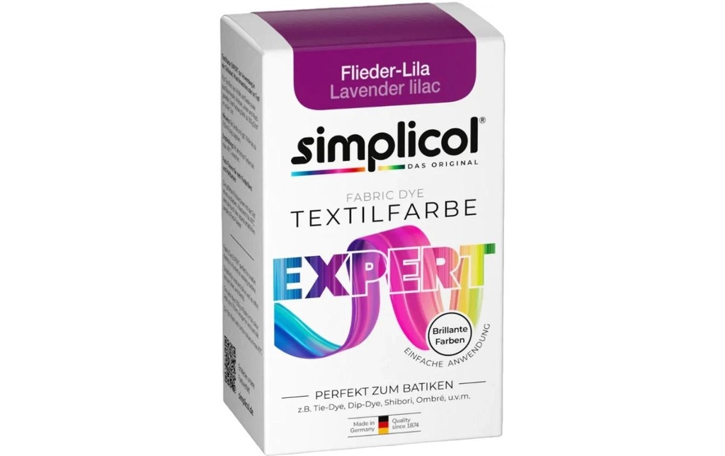Simplicol Peinture pour textile Expert Violet lilas, 150 g