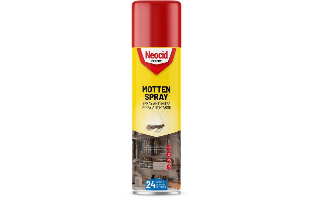 Neocid Expert Spray insecticide Les mites, 300 ml