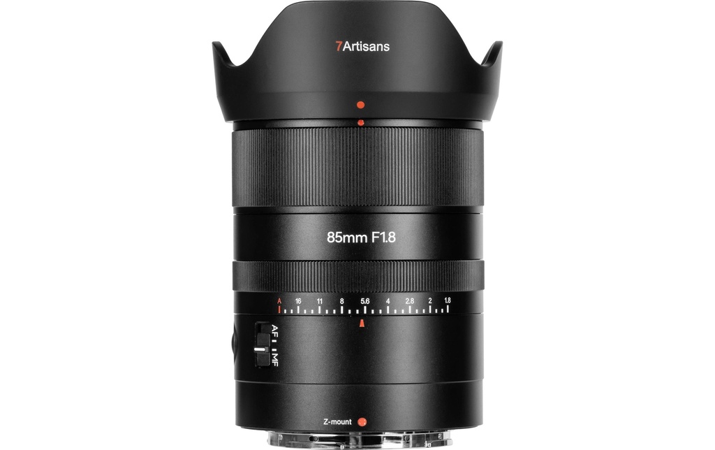 7Artisans Longueur focale fixe AF 85mm F/1.8 – Nikon Z