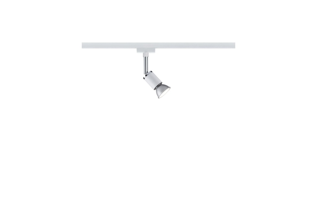 Paulmann Spot sur rail URail Spot Pure II, 1 x GU10, 10 W, blanc
