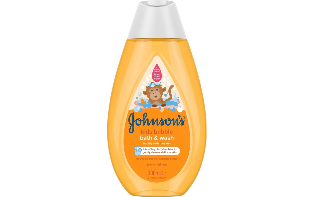 Johnson's Bain moussant Kids Bubble Bath und Wash 300 ml