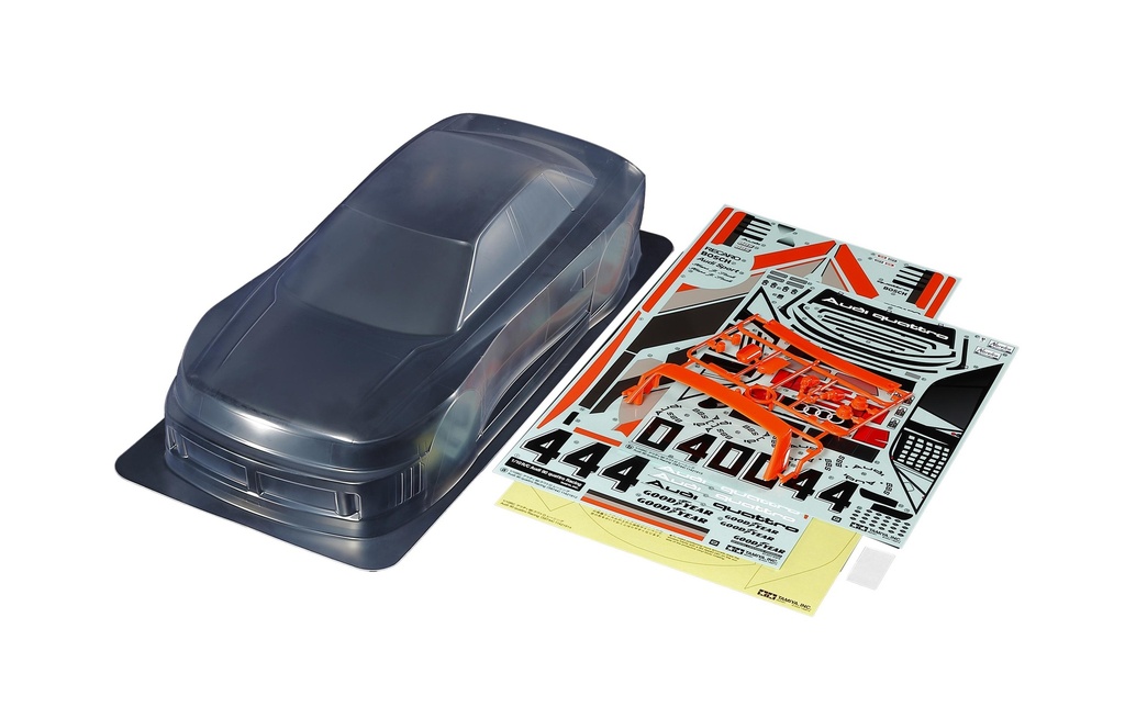 Tamiya Carrosserie Audi 90 quattro Racing Body Parts Set 1:10
