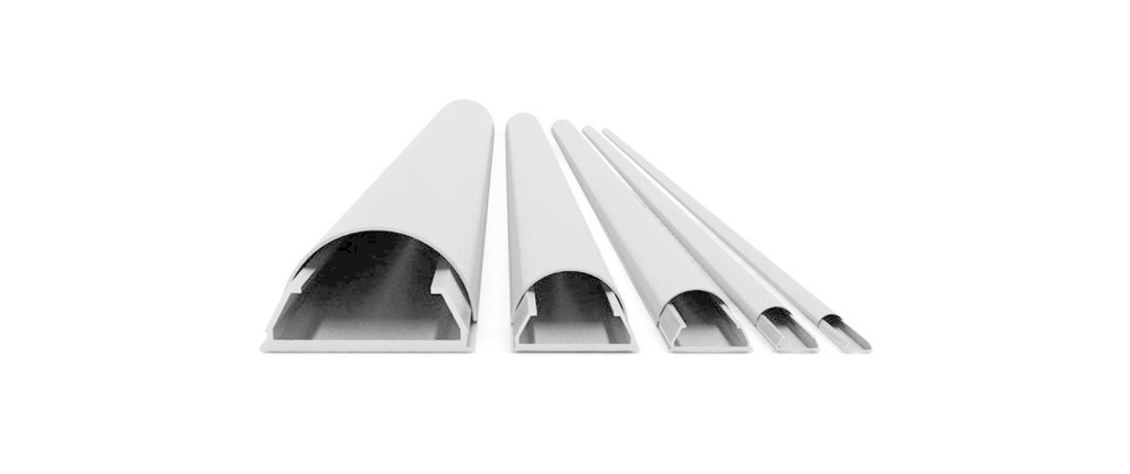 Multibrackets Jonction de câbles 1.1 m x 33 mm Gris