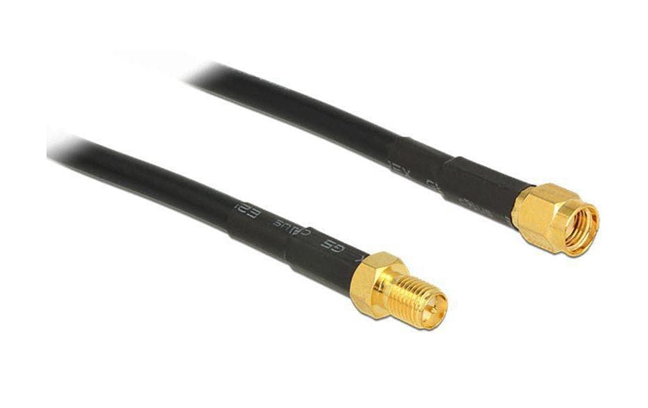 Delock Câbles d’antenne RP-SMA à RP-SMA, 1 m