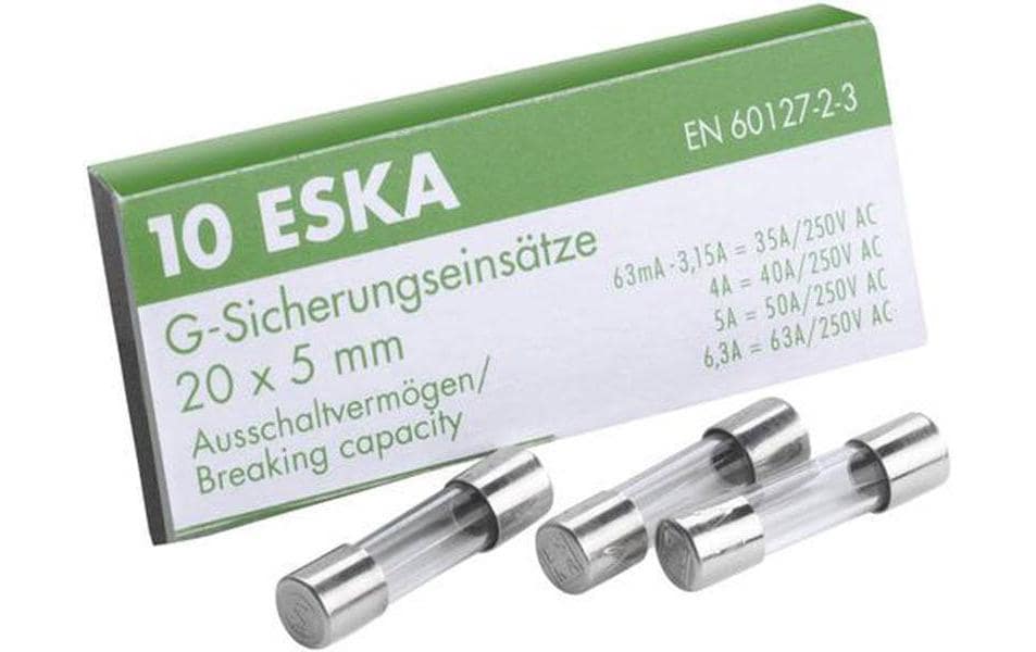 Elektromaterial Fusible ESKA 5 x 20 FST 3.15A