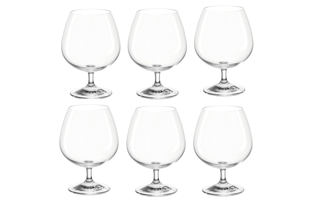 Montana Verre à brandy Pure 520 ml, 6 Pièce/s, Transparent