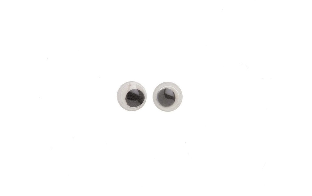 Glorex Gemmes Yeux vacillants, 6 mm