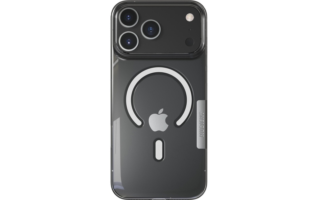 Nudient Coque arrière Thin MagSafe iPhone 17 Pro Max Transparent