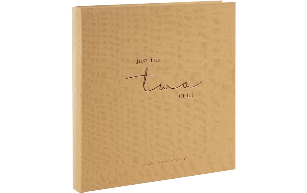 Goldbuch Album de mariage two of us 30 x 31 cm, 60 pages, marron