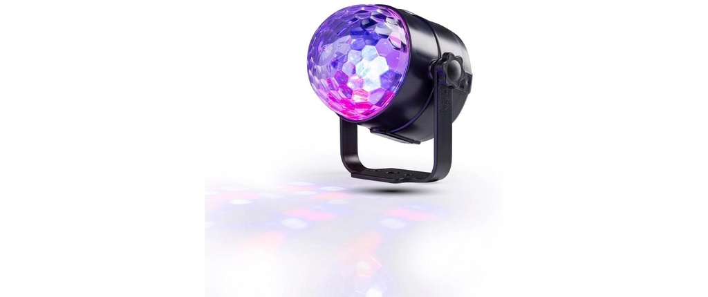 EASYmaxx Lumière disco rotative 3 W