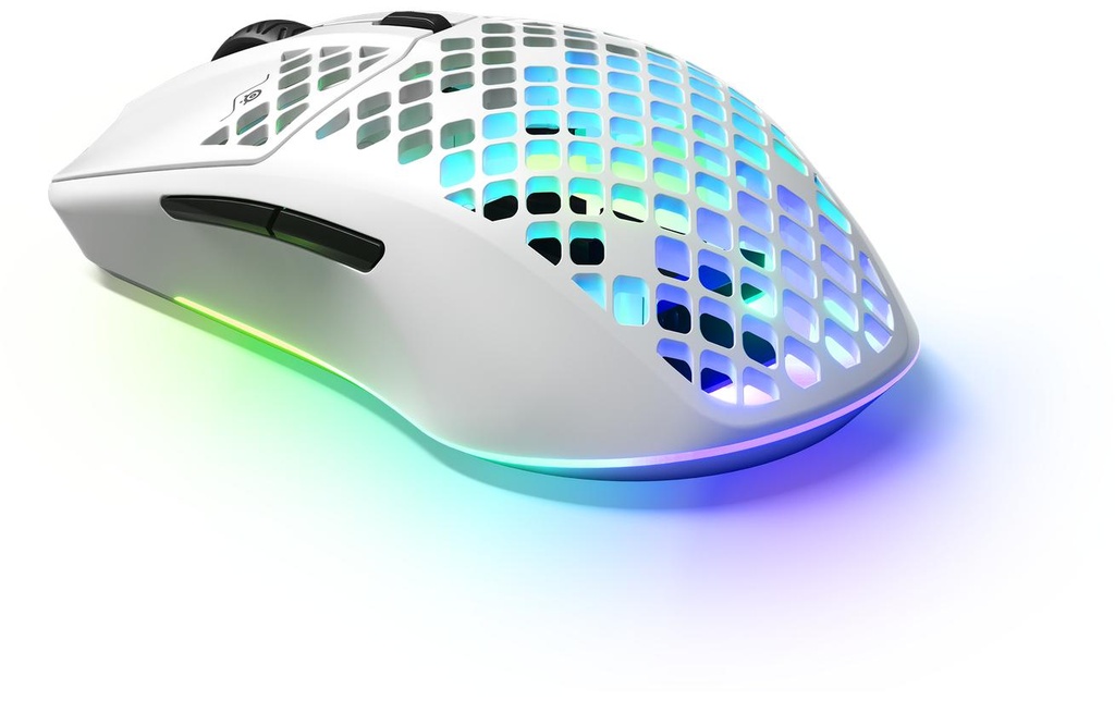 SteelSeries Souris de gaming Aerox 3 Wireless Blanc
