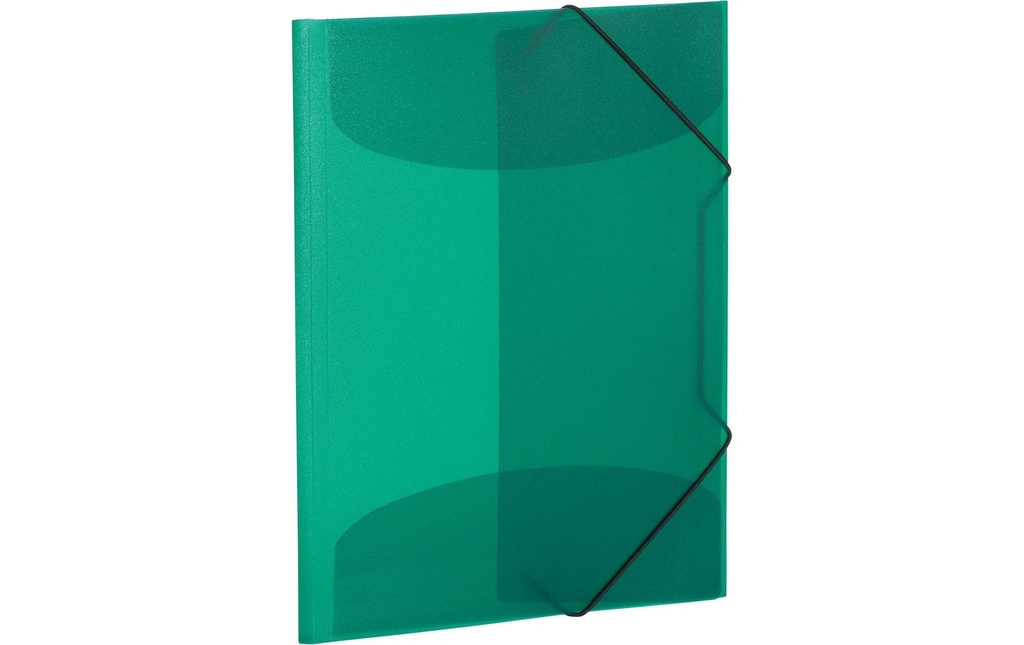 HERMA Chemise à rabats A4 PP translucide Vert