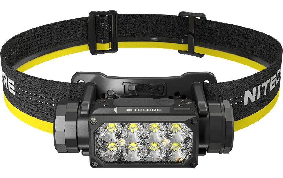 Nitecore Lampe frontale NC-HC65UHE Noir/Jaune