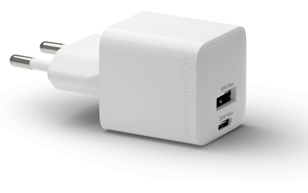 dbramante1928 Chargeur mural USB USB-C + USB-A 30 W + 18W