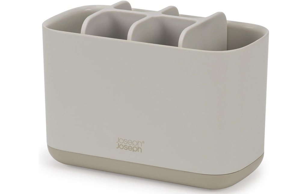 Joseph Joseph Gobelet pour le brossage de dents EasyStore, Ecru