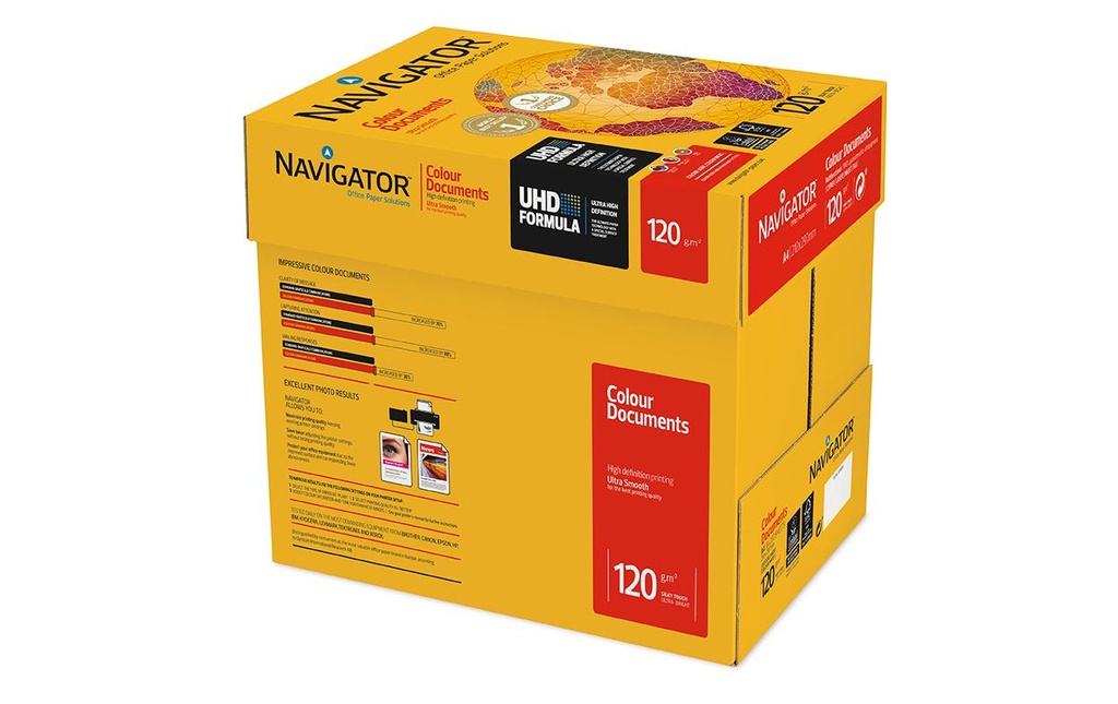 Fischer Papier Papier pour photocopie Colour Documents A4, 120 g/m², 2000 feuilles