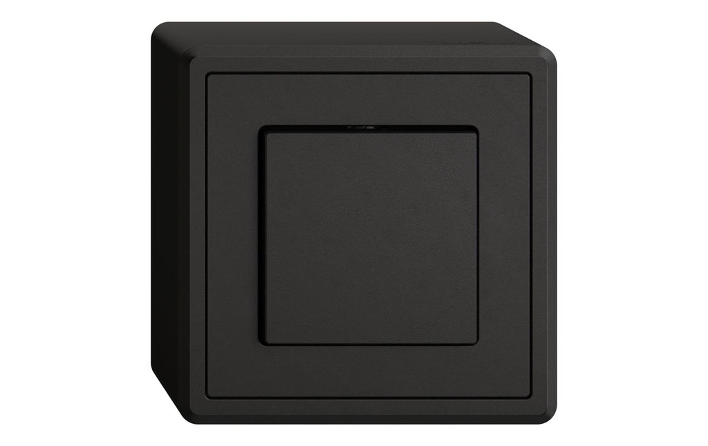 Feller EDIZIOliv Interrupteur AP SCH3 Noir