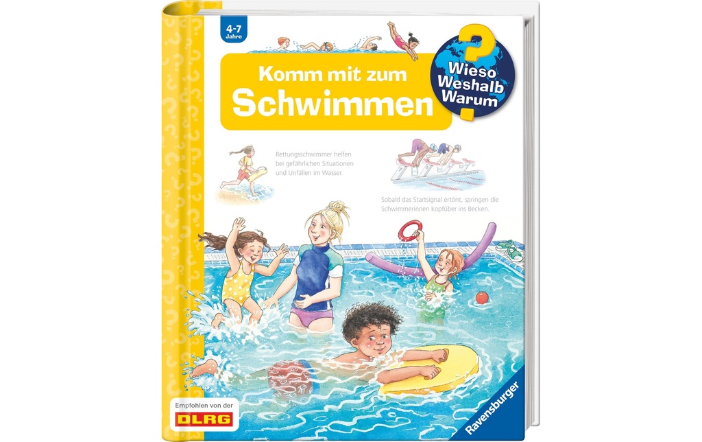 Ravensburger Livres pratiques pour enfants WWW Komm mit zum Schwimmen