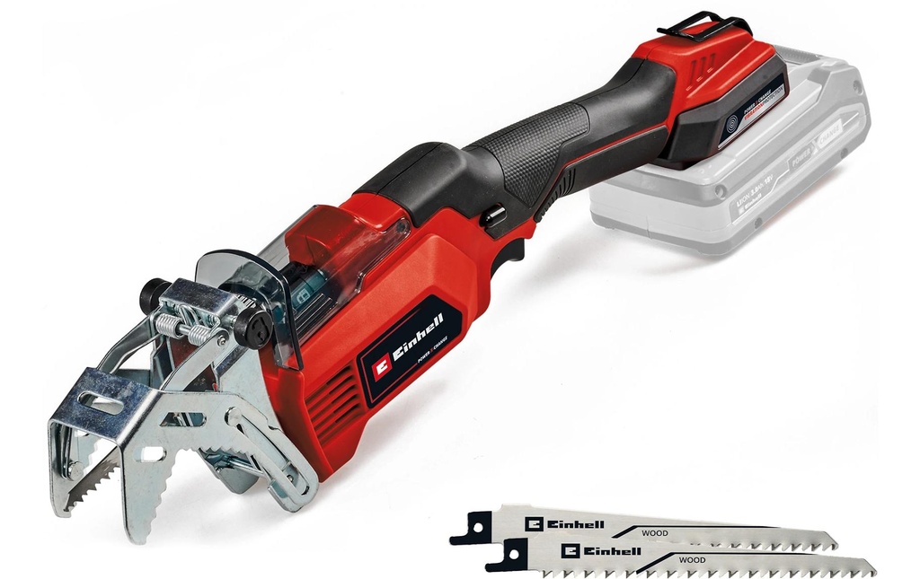 Einhell Scie à élaguer sans fil GE-GS 18/150 Li-Solo