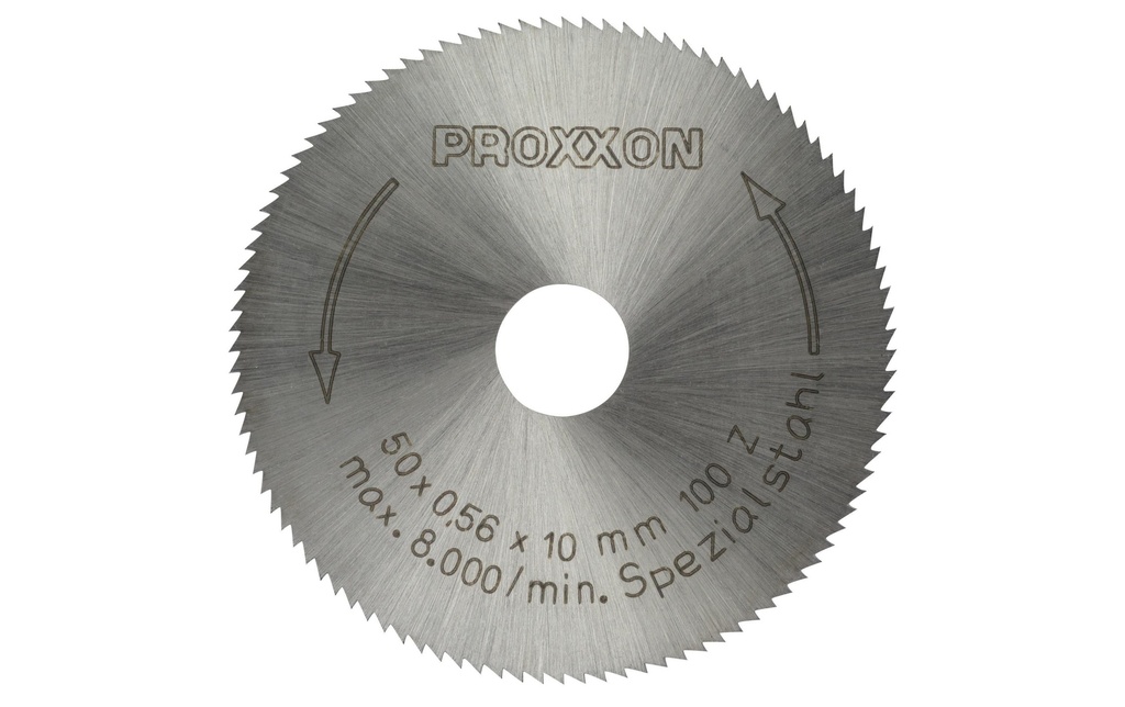 Proxxon Lame de scie circulaire Ø 50 mm acier spécial