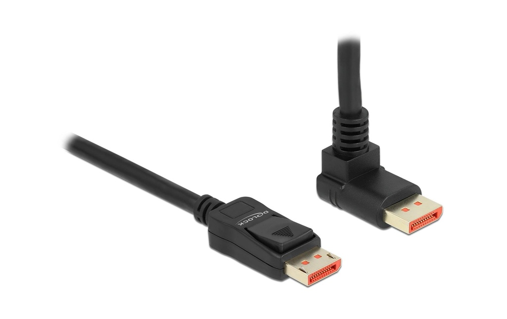 Delock Câble Coudé en haut DisplayPort - DisplayPort, 5 m