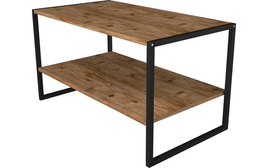 VCM Table basse Insasi L 90.2 x 50.4 cm,  Chêne miel