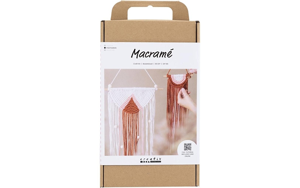 Creativ Company Kits de bricolage Macramé Décoration murale