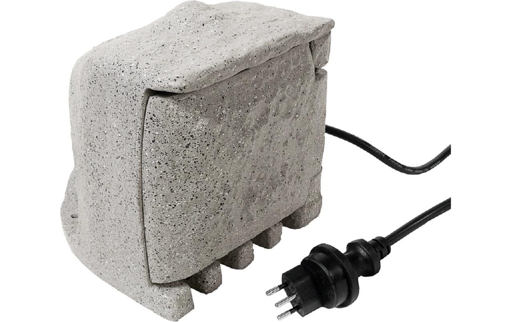 STEFFEN Tableau électrique de jardin 4xT13 Gd 3 x 1.5 mm2 3m avec interrupteur