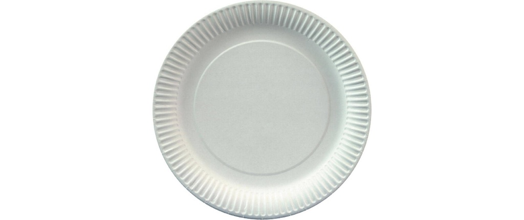 Papstar Assiettes jetables Pure rond, D 15 cm 100 Pièce/s