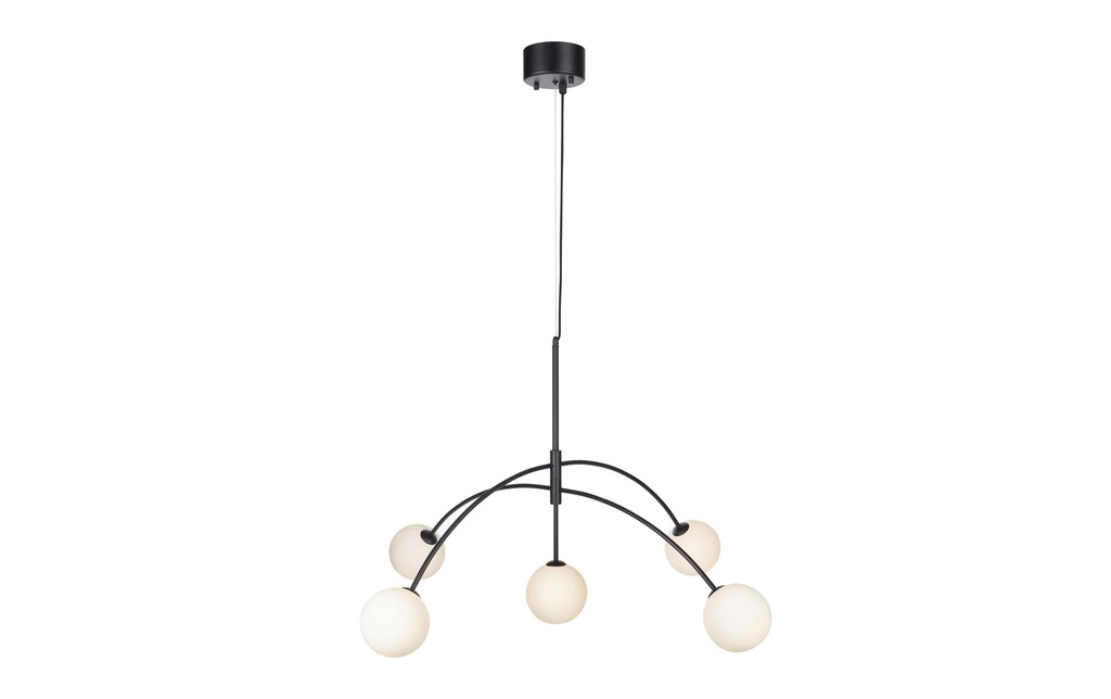 Markslöjd Lampe suspendue HEAVEN 5L Noir