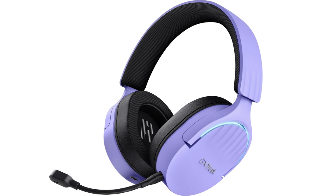 Trust Casque gaming GXT 491P FAYZO Violet/Noir
