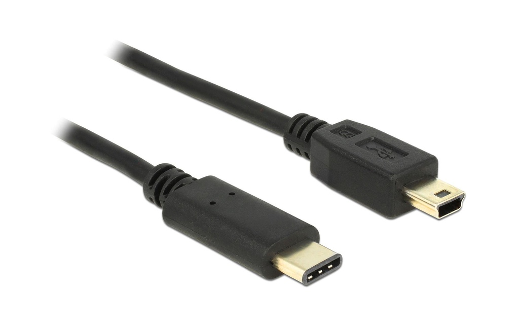 Delock Câble USB 2.0  USB-C - Mini-USB B 1 m