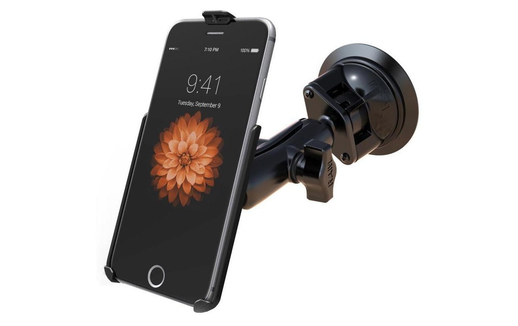 RAM Mounts Supports pour smartphone Twist-Lock, iPhone Xs Max, 7&6 Plus