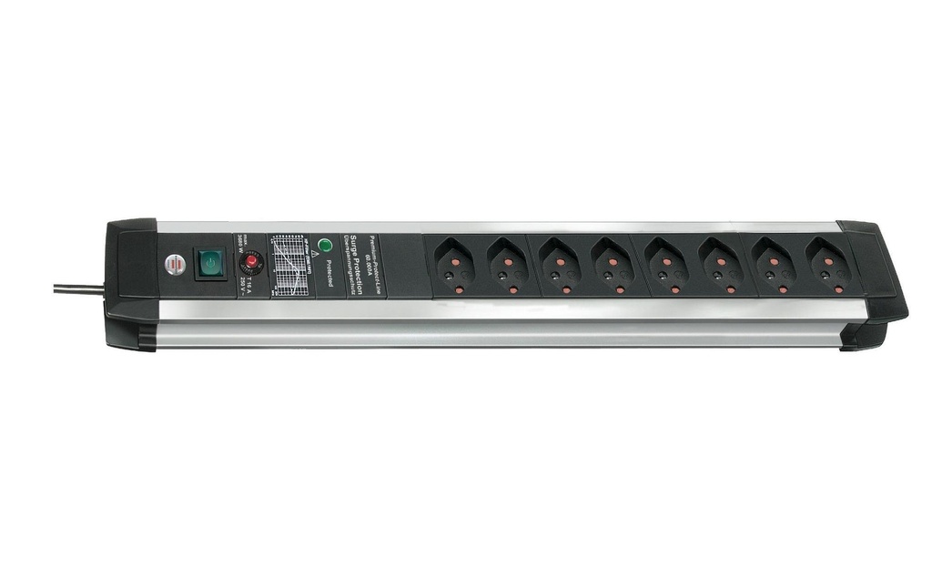 Brennenstuhl Bloc multiprises Premium-Protec-Line 8x T13