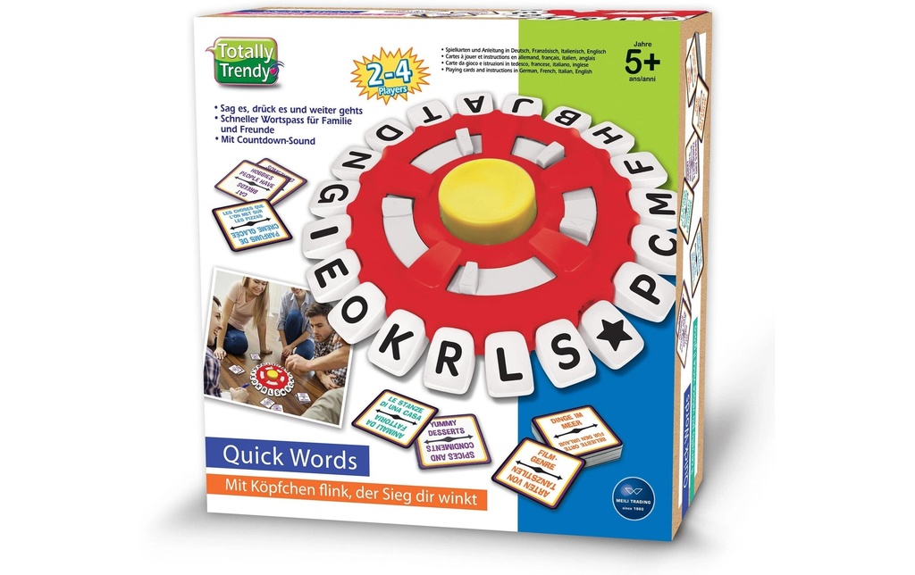 Totally Jeux pour la famille Quick Words (Tapple)