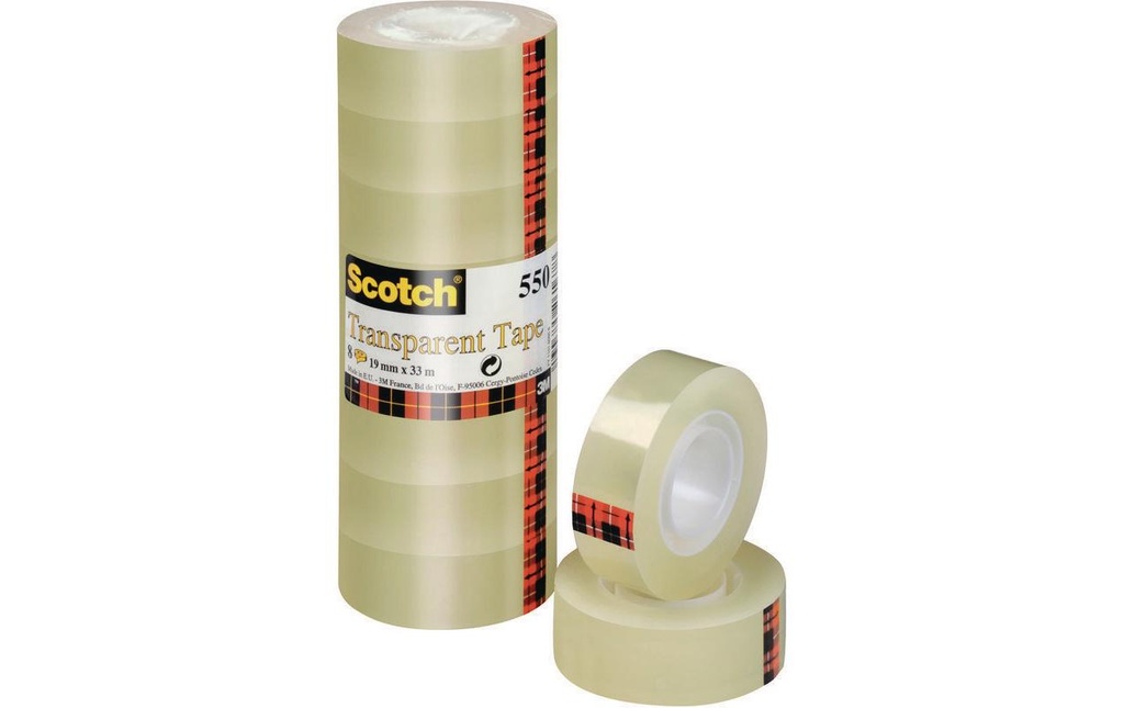 Scotch Ruban adhésif 19 mm x 33 m, étendard
