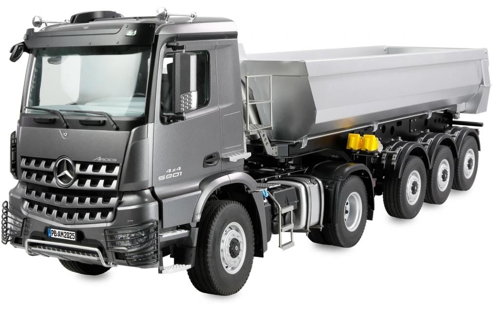 Amewi Camion Tracteur Mercedes-Benz Arocs 1:14 RTR Anthracite
