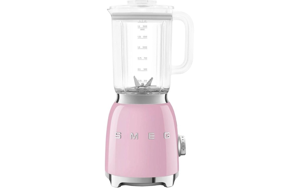 SMEG Mixeur 50's Style BLF03PKEU Rose