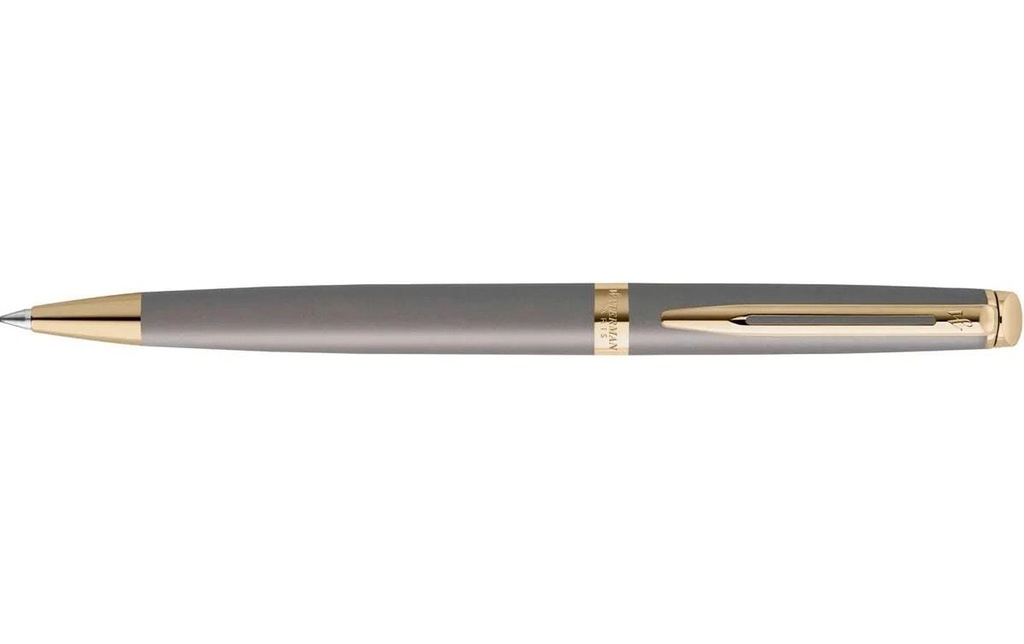 WATERMAN Stylo bille Hémisphère Understated Edit, Gris pierre, M