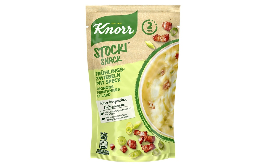 Knorr Stocki Snack Oignons de printemps au lard 42 g