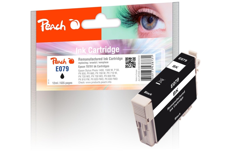 Peach Encre Epson No. 079 T0791 noir