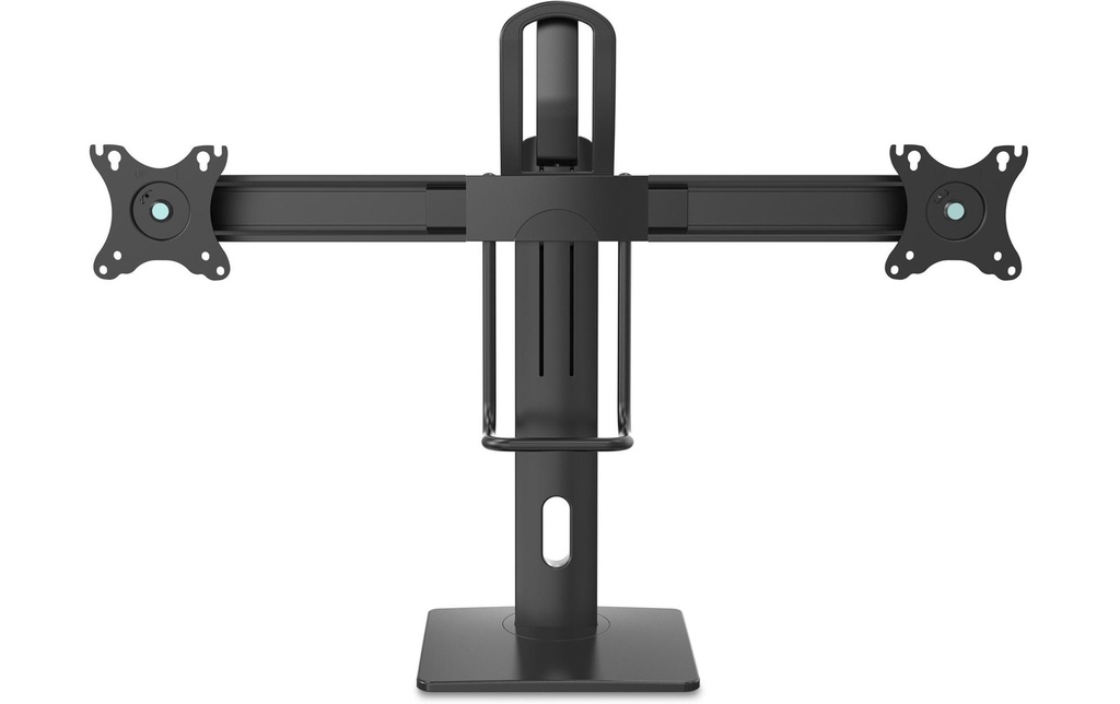 PureMounts Supports de table PM-OFFICE-ST-02 jusqu’à 25 kg – Noir