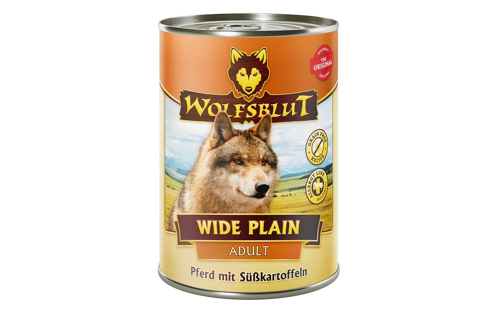 Wolfsblut Alimentation humide Dog Dose Wide Plain, 395 g