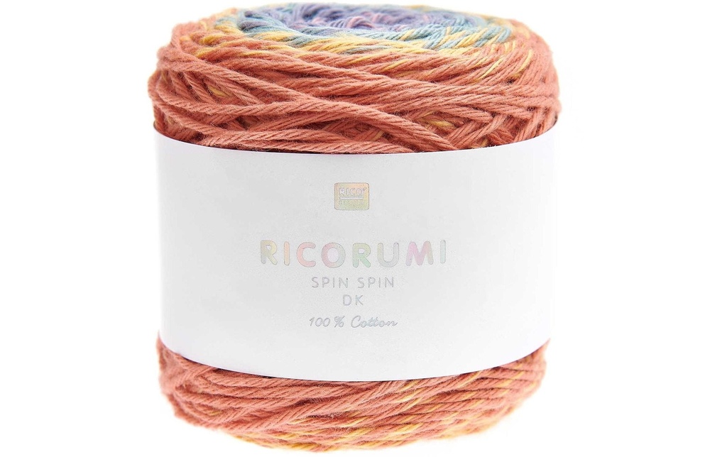 Rico Design Laine Ricorumi Spin Spin 50 g, Earthy Rainbow