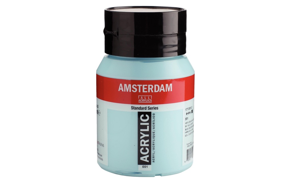 AMSTERDAM Acrylic 500ml bleu cliel clair (500 pces)