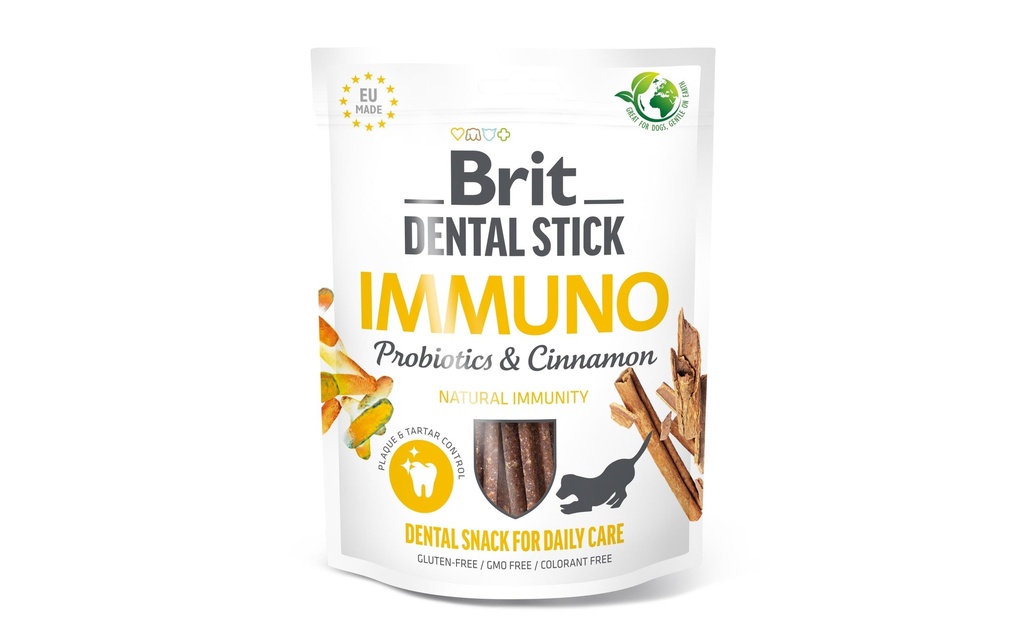 Brit Stick dentaire Probiotiques & Cannelle, 251 g