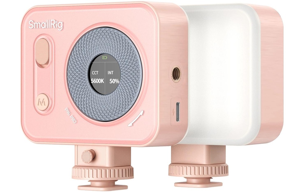 Smallrig Vibe P96 Pro Mini-lampe vidéo à LED Rose
