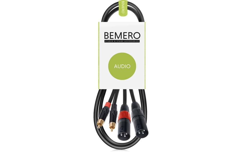 Bemero Câble de connexion audio BAC2545-75BK Noir