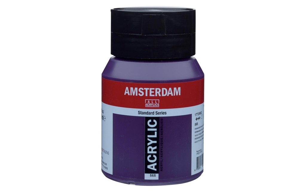 AMSTERDAM Acrylic 500ml bleu nacré/viole (500 pces)
