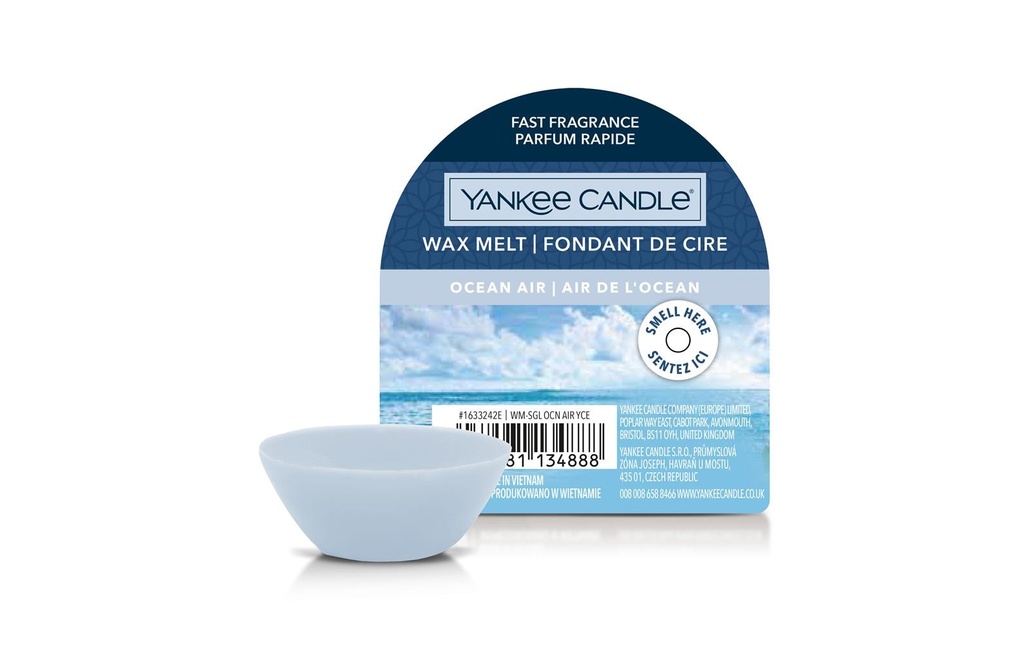 Yankee Candle Signature Plaquettes de cire parfumées Ocean Air